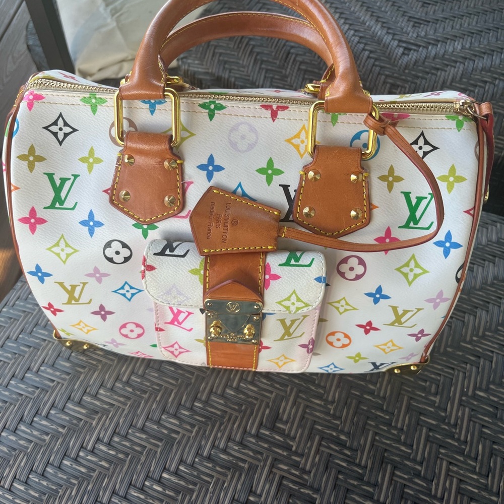 Multicolor Monogram Handbag